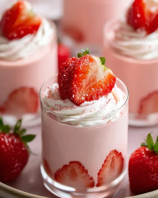 Strawberry Mousse