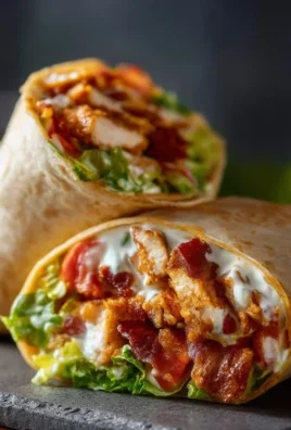 Crispy Chicken Beef Beef Bacon Ranch Wrap