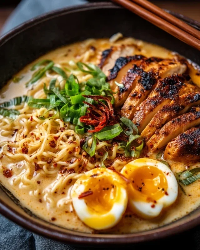Creamy Garlic Chicken Ramen: An Incredible Ultimate Recipe