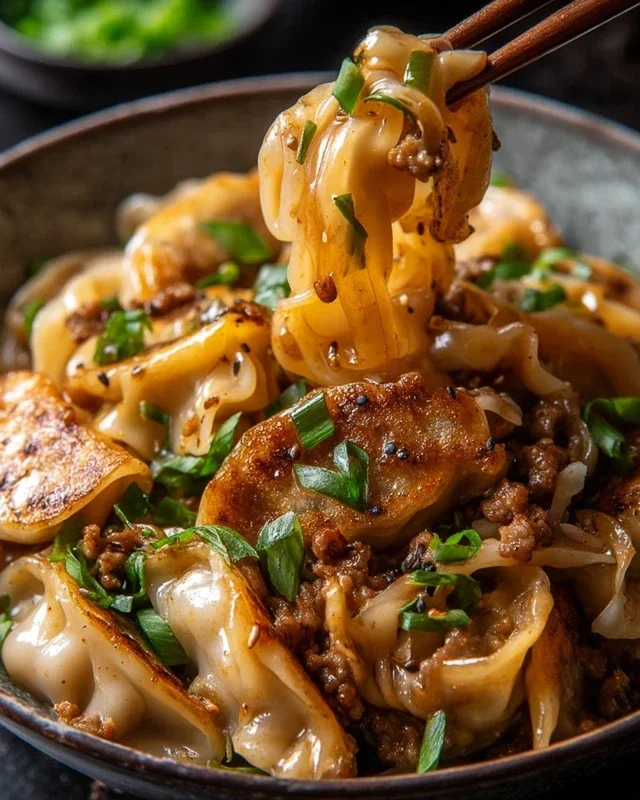 Potsticker Noodle Bowl