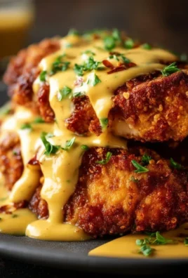 Pretzel Chicken with Mustard-Cheddar Sauce: An Amazing Ultimate Recipe